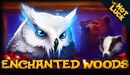 Explorez la forêt magique d'Enchanted Woods, une machine à sous peuplée d'animaux mystérieux comme le hibou et l'ours. La chance vous sourit sur Casino770.