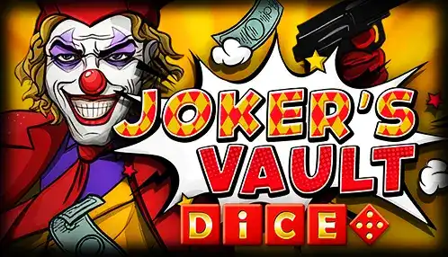 Ouvrez le coffre-fort du joker dans Joker's Vault Dice, une machine à sous où un clown sinistre détient la clé de la fortune. À découvrir sur Casino770.