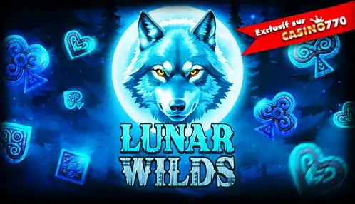 Laissez-vous guider par le loup sous la pleine lune sur la machine à sous Lunar Wilds. Un jeu mystique exclusif à découvrir sur Casino770.