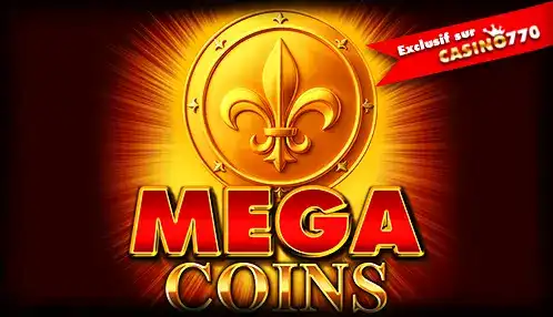 Visez les méga gains avec Mega Coins, une machine à sous exclusive de Casino770 où des pièces d'or géantes peuvent changer votre destin.