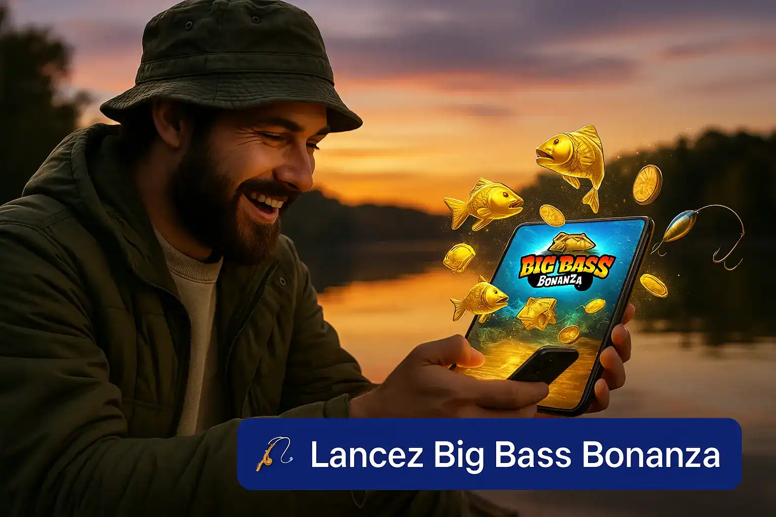 Lancez Big Bass Bonanza sur Winoui - Machine à sous populaire avec jackpots